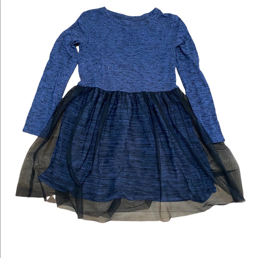 Cat & Jack Blue Sparkly Dress sz.M